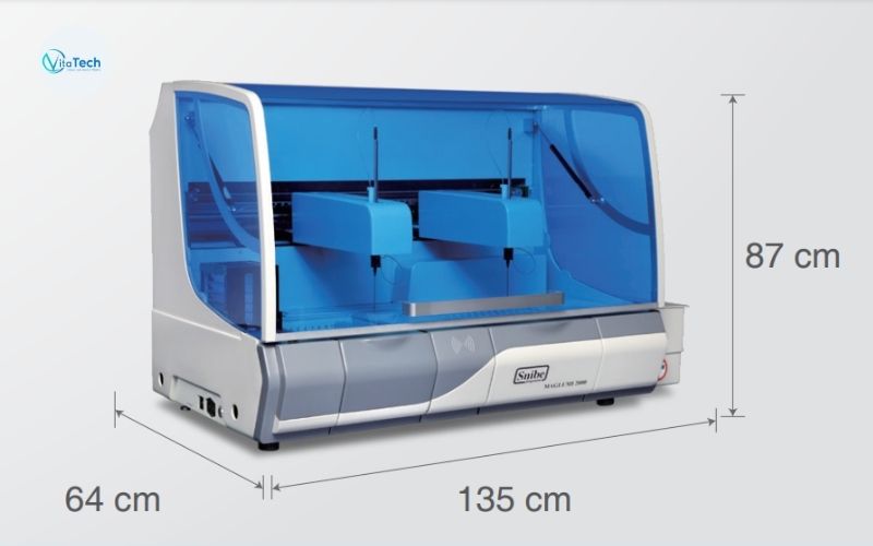 Máy xét nghiệm miễn dịch hóa phát quang Maglumi 2000 đáp ứng các thông số kỹ thuật vượt trội Máy xét nghiệm miễn dịch hóa phát quang Maglumi 2000 đáp ứng các thông số kỹ thuật vượt trội